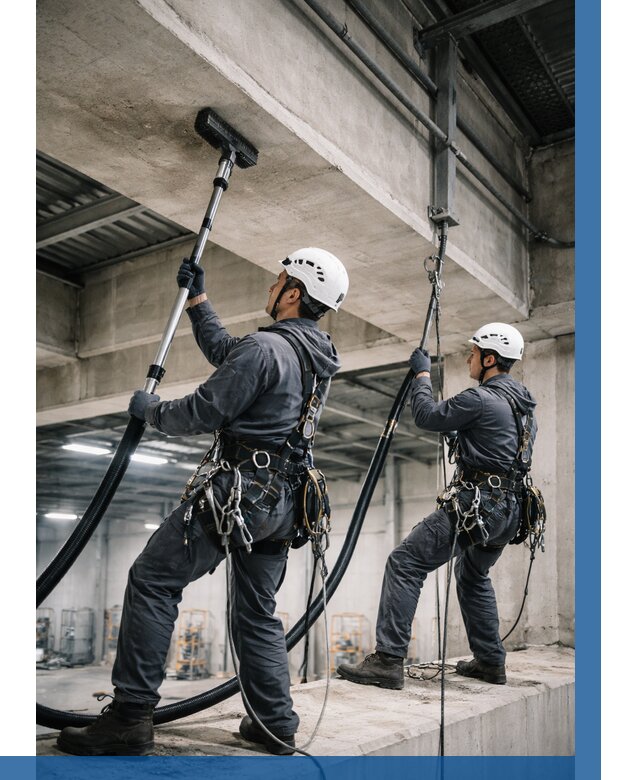 Обеспыливание потолочных конструкций в Вольске от 253 р. |ВЫСОТНИК-Вль