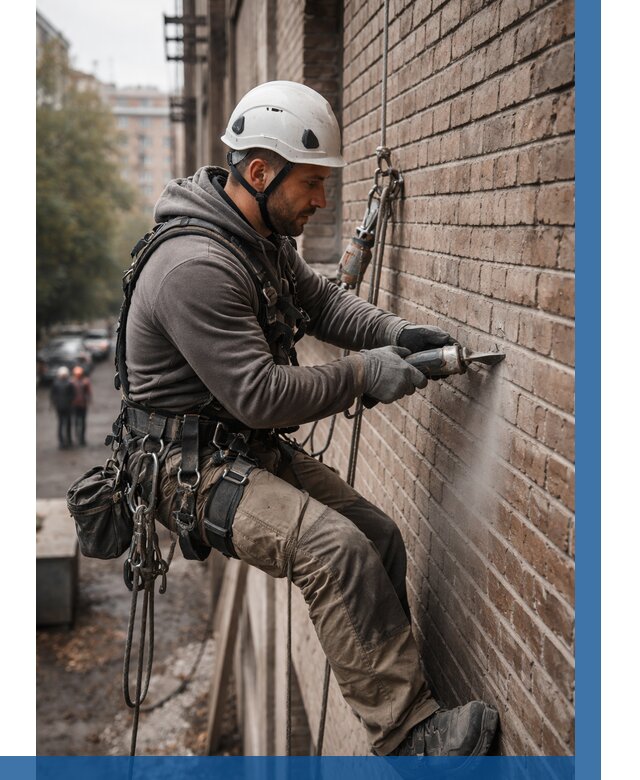 Расшивка кирпичных швов в Вольске от 608 р. | ВЫСОТНИК-Вль