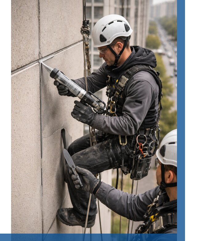 Первичная герметизация швов в Вольске от 608 р. | ВЫСОТНИК-Вль