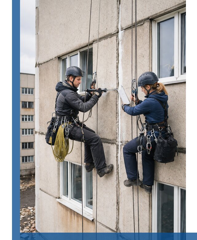 Герметизация межпанельных швов тёплым швом в Вольске