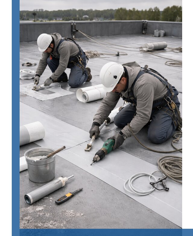 Ремонт мембранной кровли в Вольске качественно и с гарантией