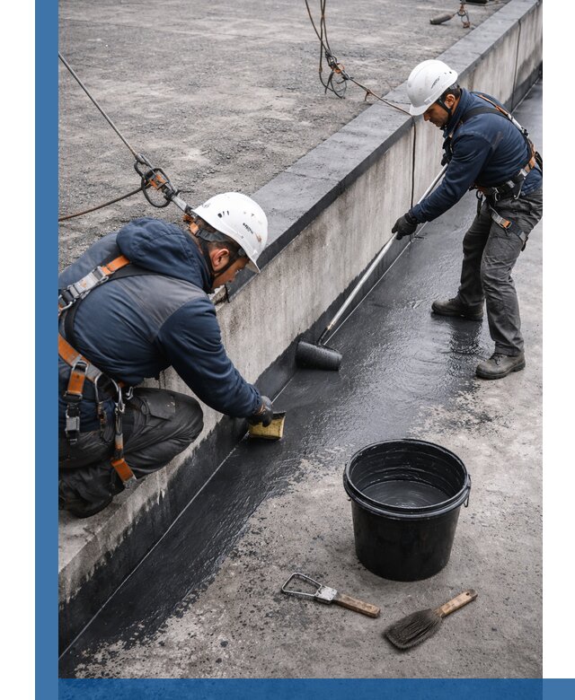 Гидроизоляция кровли жидкой резиной профессионально в Вольске