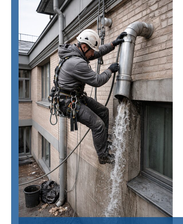 Профессиональная прочистка водосточных труб в Вольске с гарантией