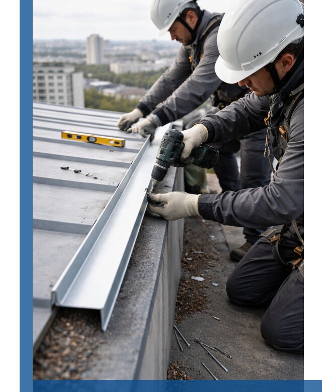 Монтаж капельника на кровле в Вольске с гарантией качества