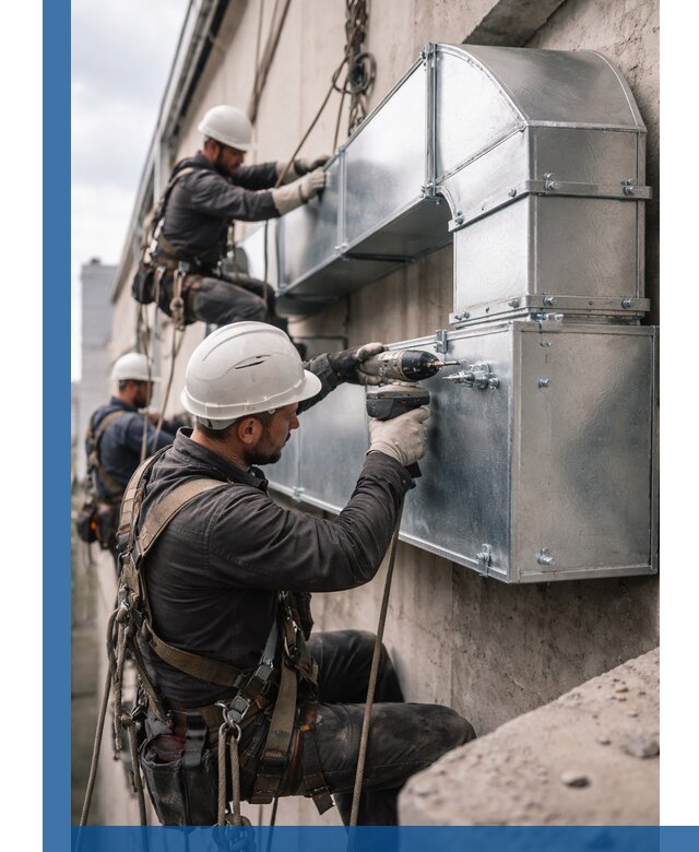 Профессиональный монтаж вентиляционных коробов в Вольске под ключ