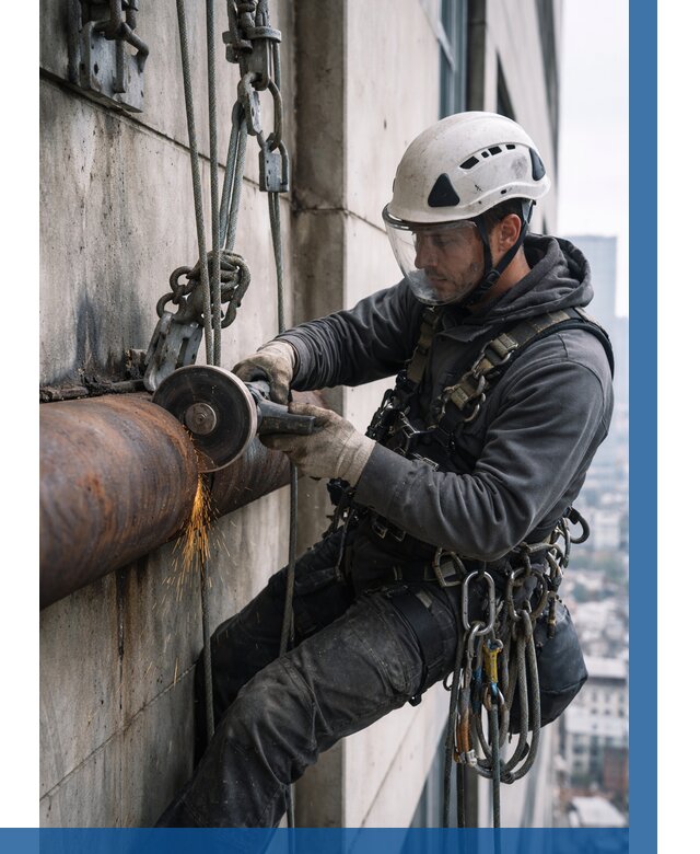 Резка металла на высоте в Вольске по цене от 4557 р. | ВЫСОТНИК-Вль