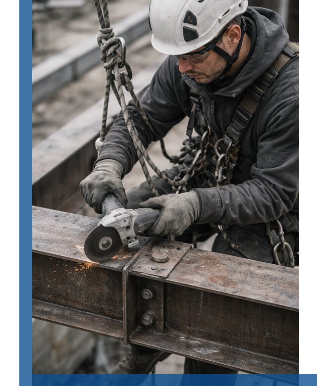 Резка металла на высоте в Вольске для зданий и конструкций