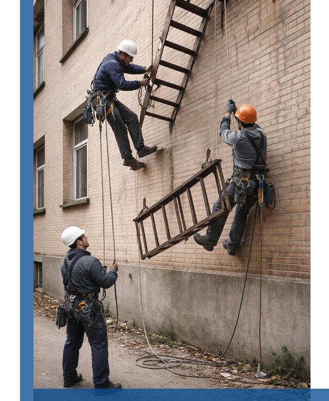 Демонтаж пожарной лестницы в Вольске быстро и безопасно