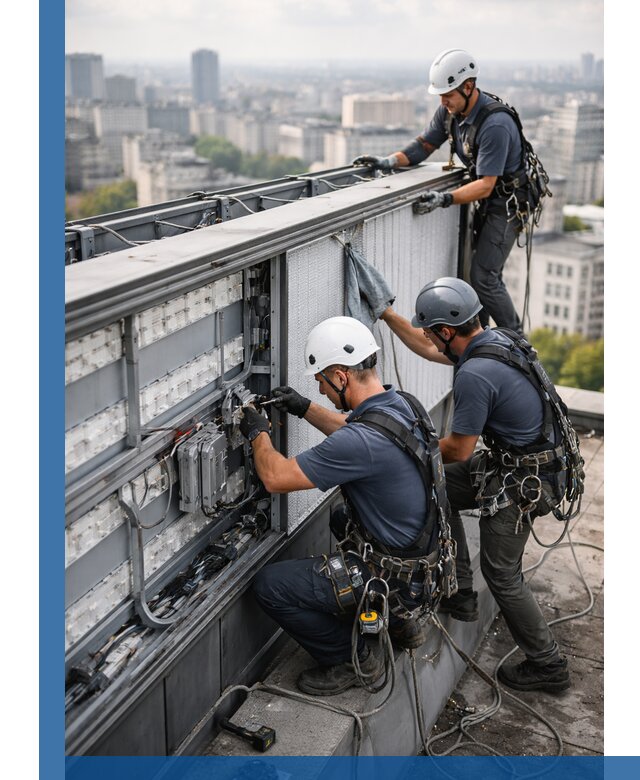 Профессиональное обслуживание крышной рекламы в Вольске под ключ