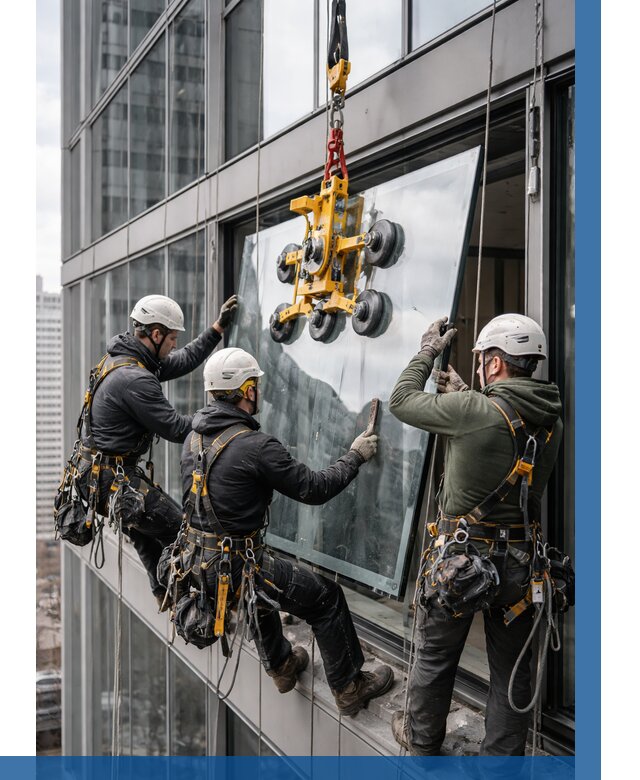 Фасадное остекление зданий под ключ в Вольске от 10127 р. | ВЫСОТНИК-Вль