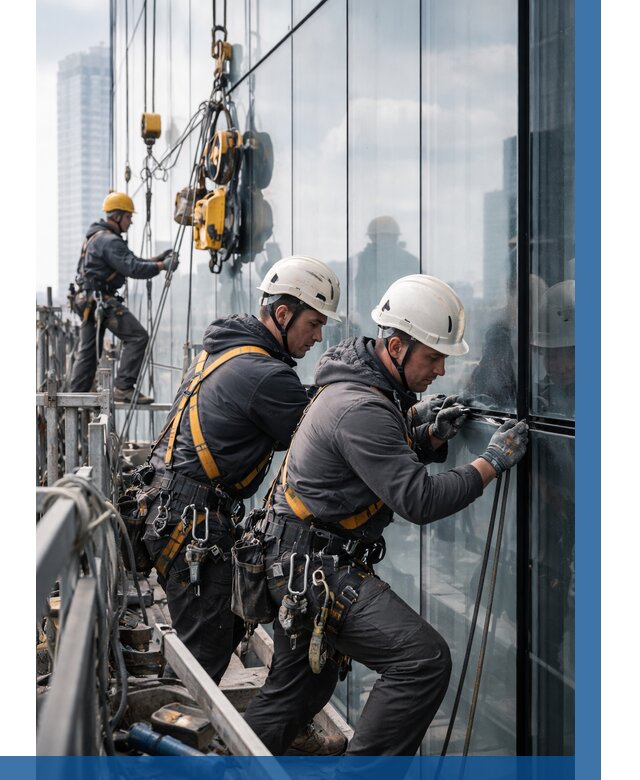 Структурное остекление фасадов в Вольске от 9621 р. | ВЫСОТНИК-Вль