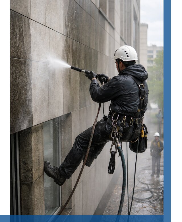 Гидроструйная очистка поверхностей в Вольске от 861 р. | ВЫСОТНИК-Вль