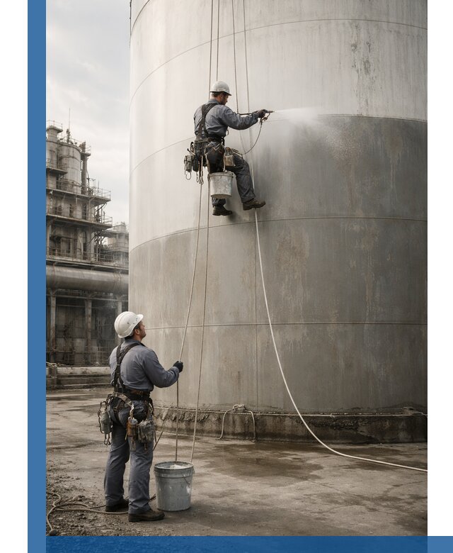 Покраска стальных резервуаров и емкостей в Вольске профессионально