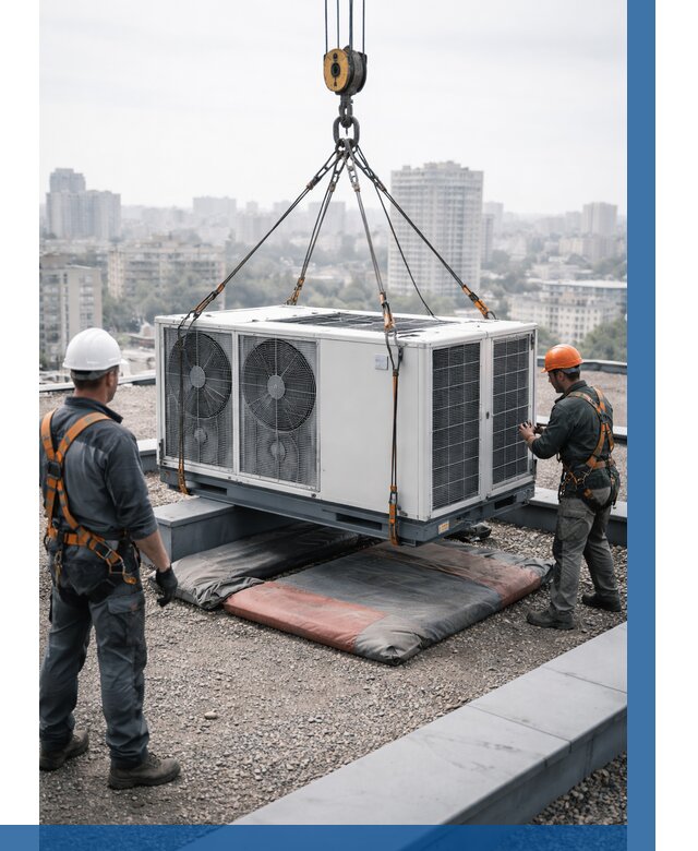 Подъем груза на крышу в Вольске от 5064 р. | ВЫСОТНИК-Вль заказать