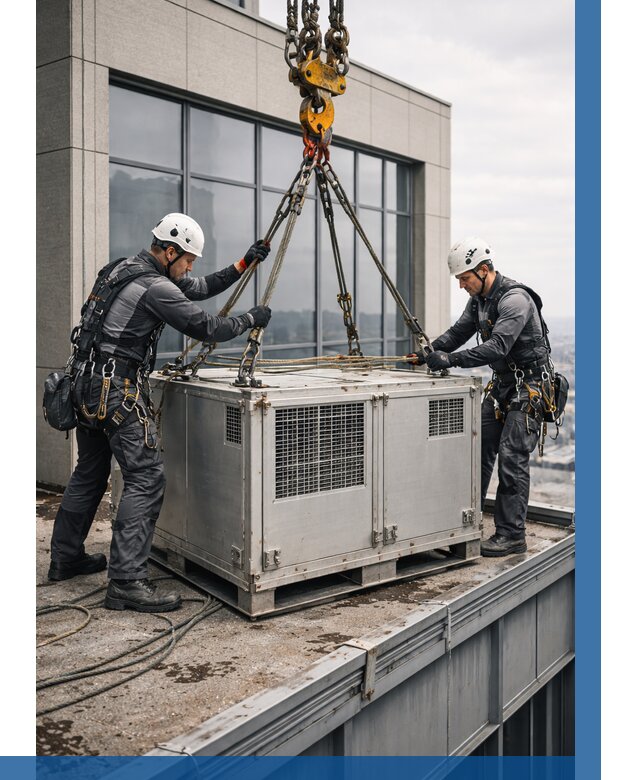 Такелажные работы на высоте в Вольске от 8102 р. | ВЫСОТНИК-Вль