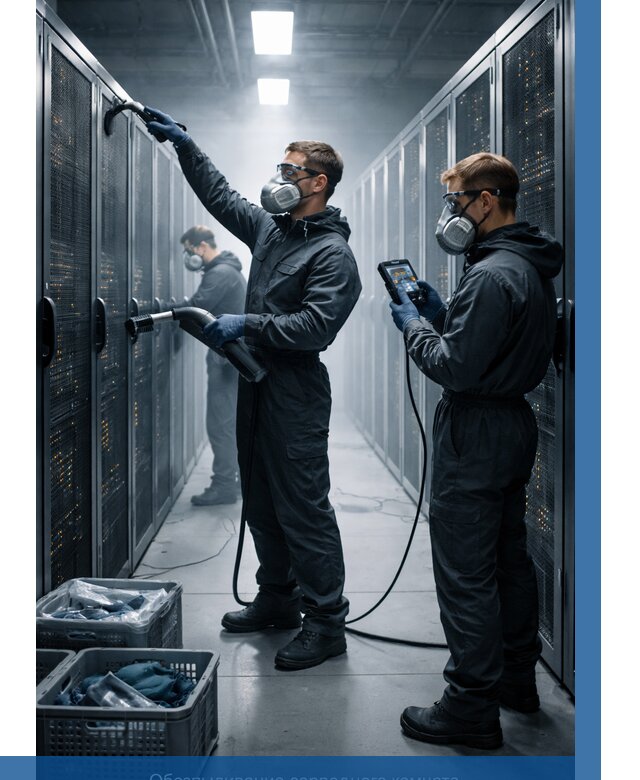 Обеспыливание серверной комнаты в Вольске от 4557 р. | ВЫСОТНИК-Вль