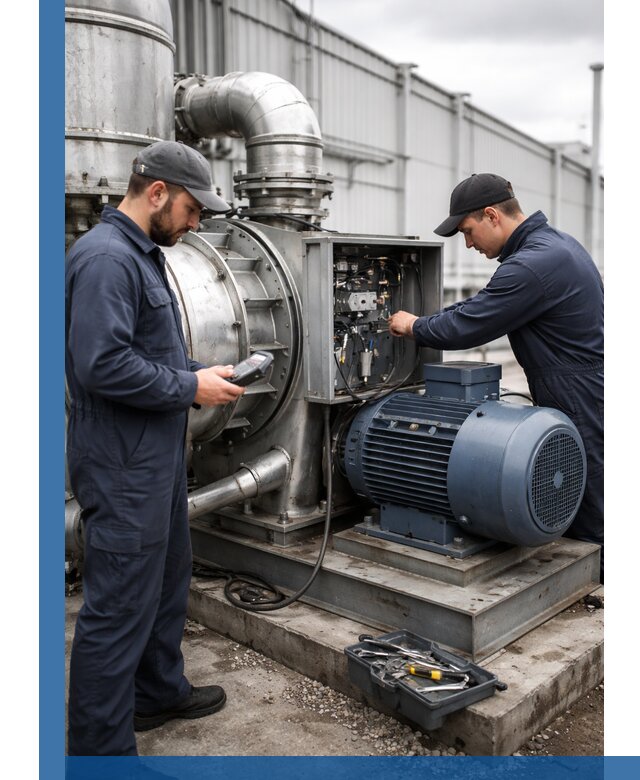 Техническое обслуживание промышленного оборудования в Вольске