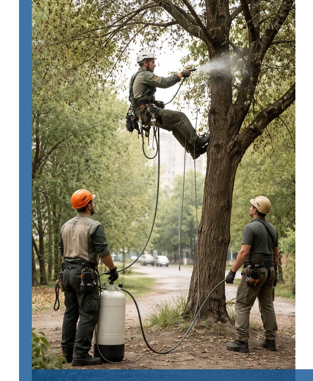 Обработка деревьев от вредителей в Вольске профессиональная защита