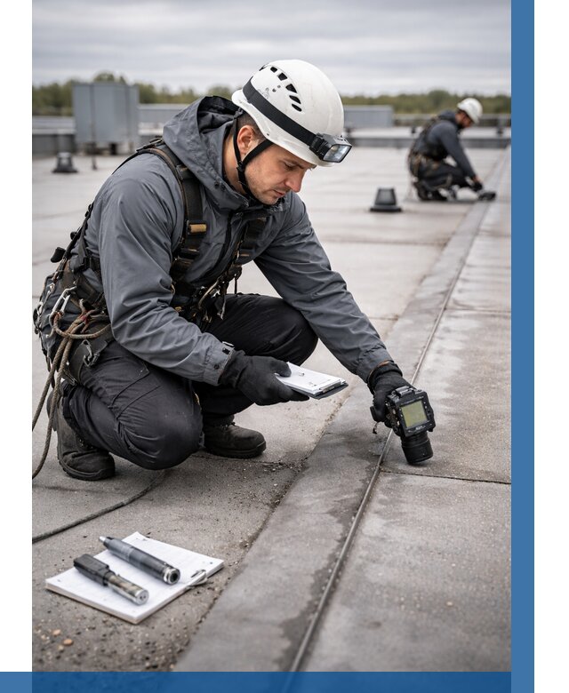 Обследование кровли на протечки в Вольске от 4557 р. | ВЫСОТНИК-Вль