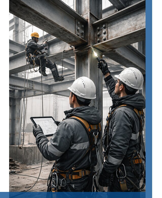 Обследование металлоконструкций в Вольске от 5570 р. | ВЫСОТНИК-Вль