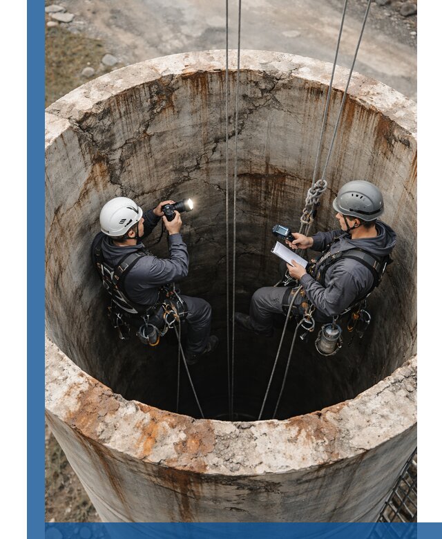Обследование дымовой трубы: диагностика и оценка состояния в Вольске