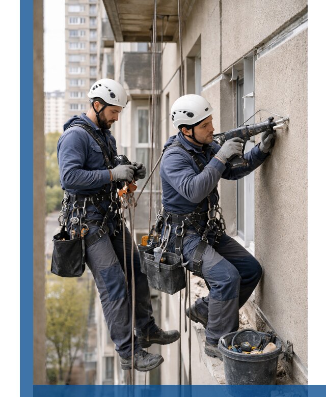 Промышленные альпинисты высотные работы и монтаж в Вольске